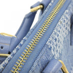 Louis Vuitton Damier Denim Speedy Bandouliere 18 — view 4