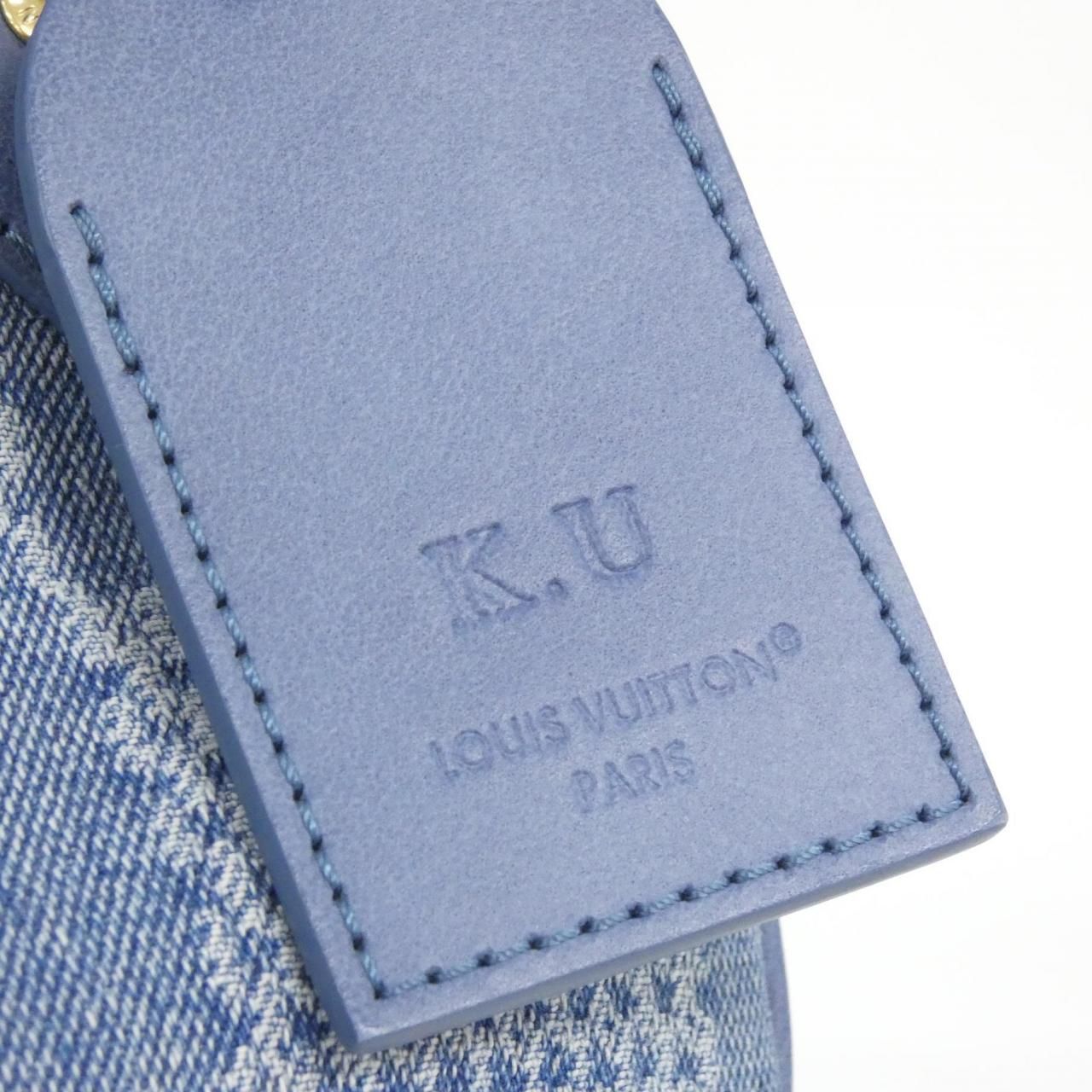 Louis Vuitton Damier Denim Speedy Bandouliere 18 — view 6