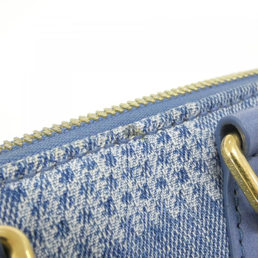 Louis Vuitton Damier Denim Speedy Bandouliere 18 — view 3