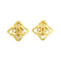 Chanel Vintage Earrings Gold