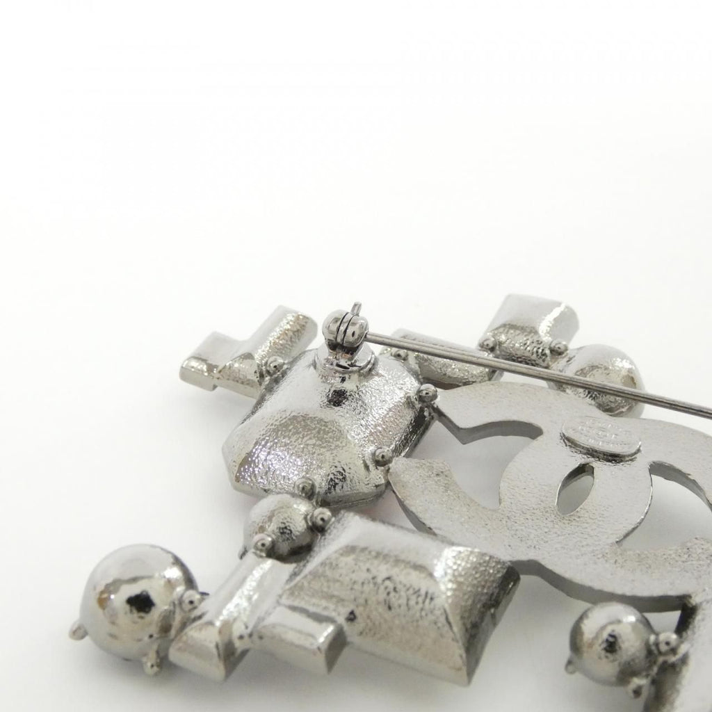 Chanel Vintage Brooch Silver — view 3