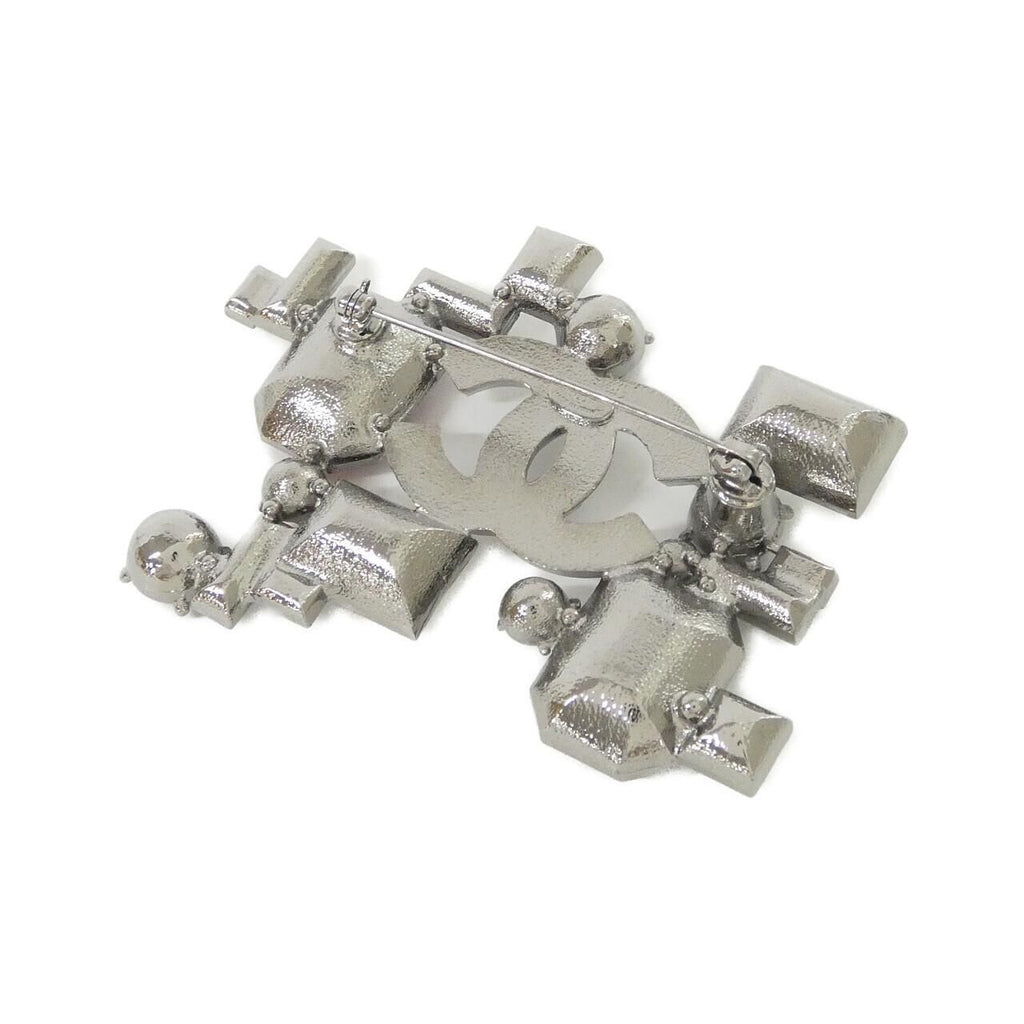Chanel Vintage Brooch Silver — view 2