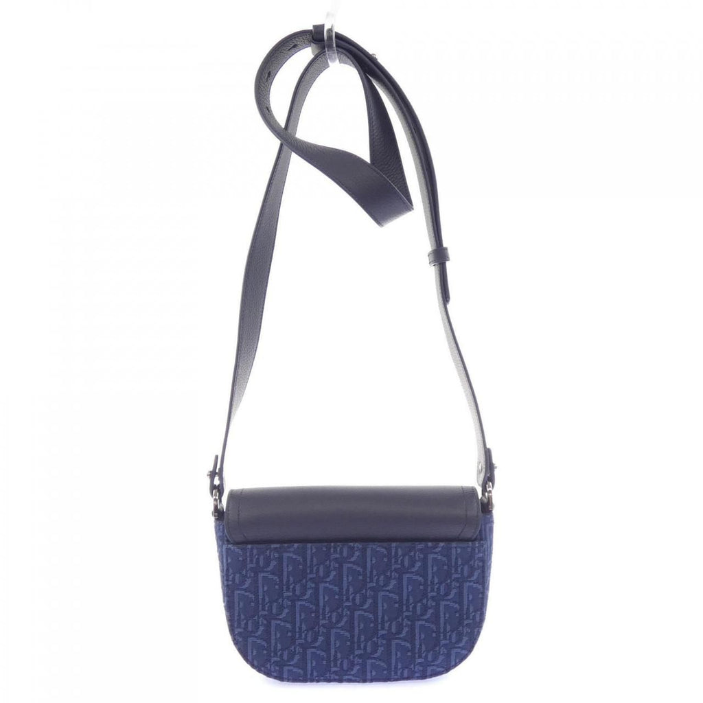 Dior Saddle Bag Handbag Navy — view 3