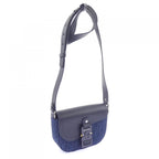Dior Saddle Bag Handbag Navy — view 2