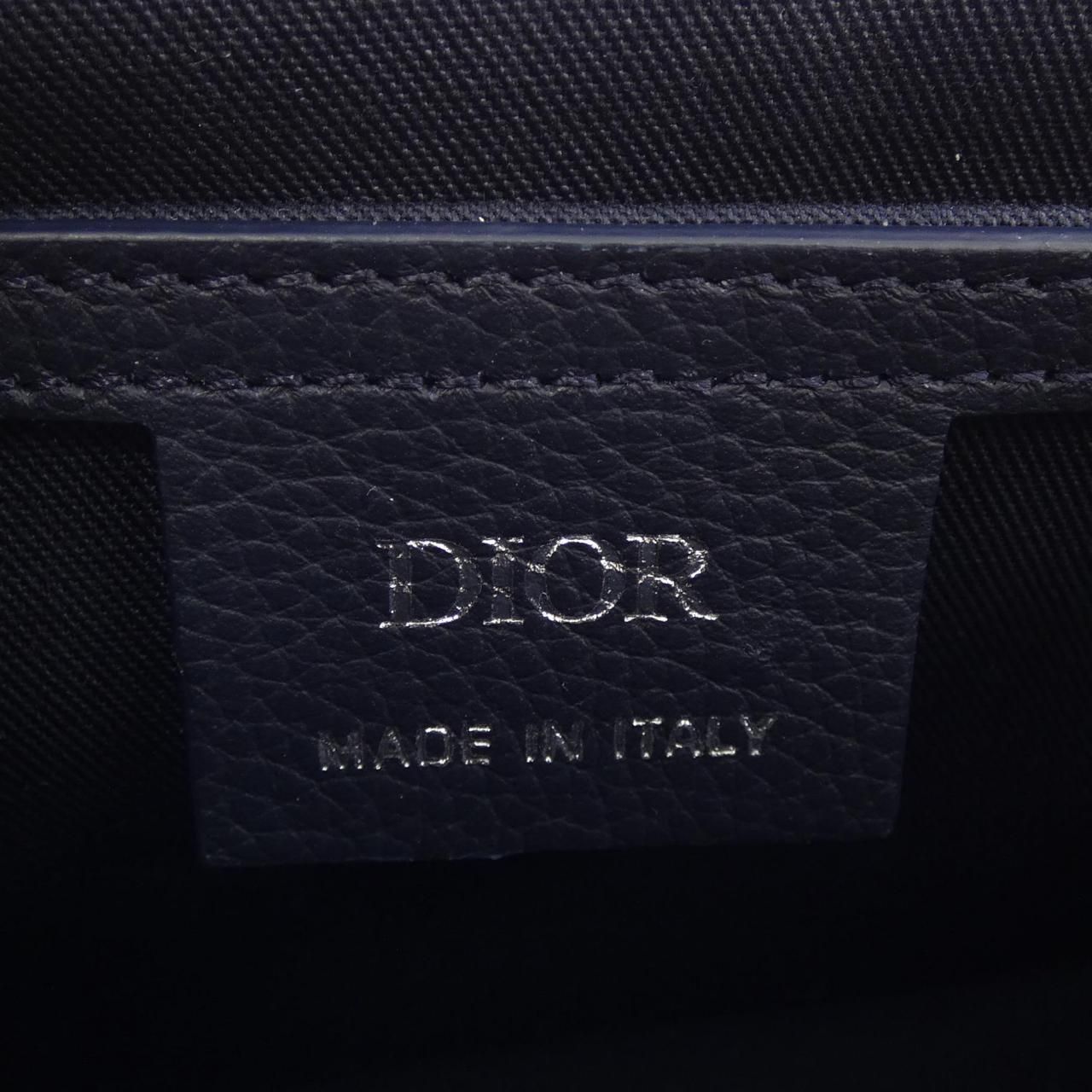 Dior Saddle Bag Handbag Navy — view 5