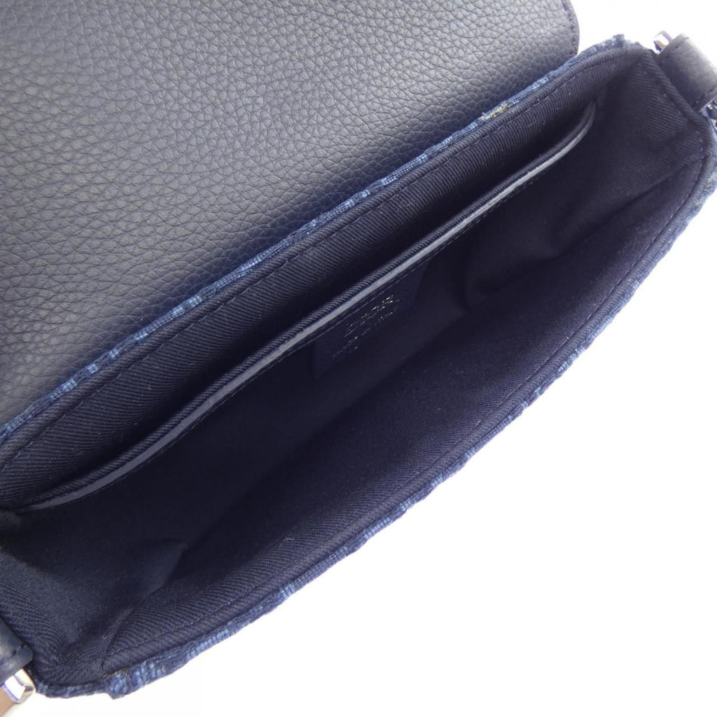 Dior Saddle Bag Handbag Navy — view 6