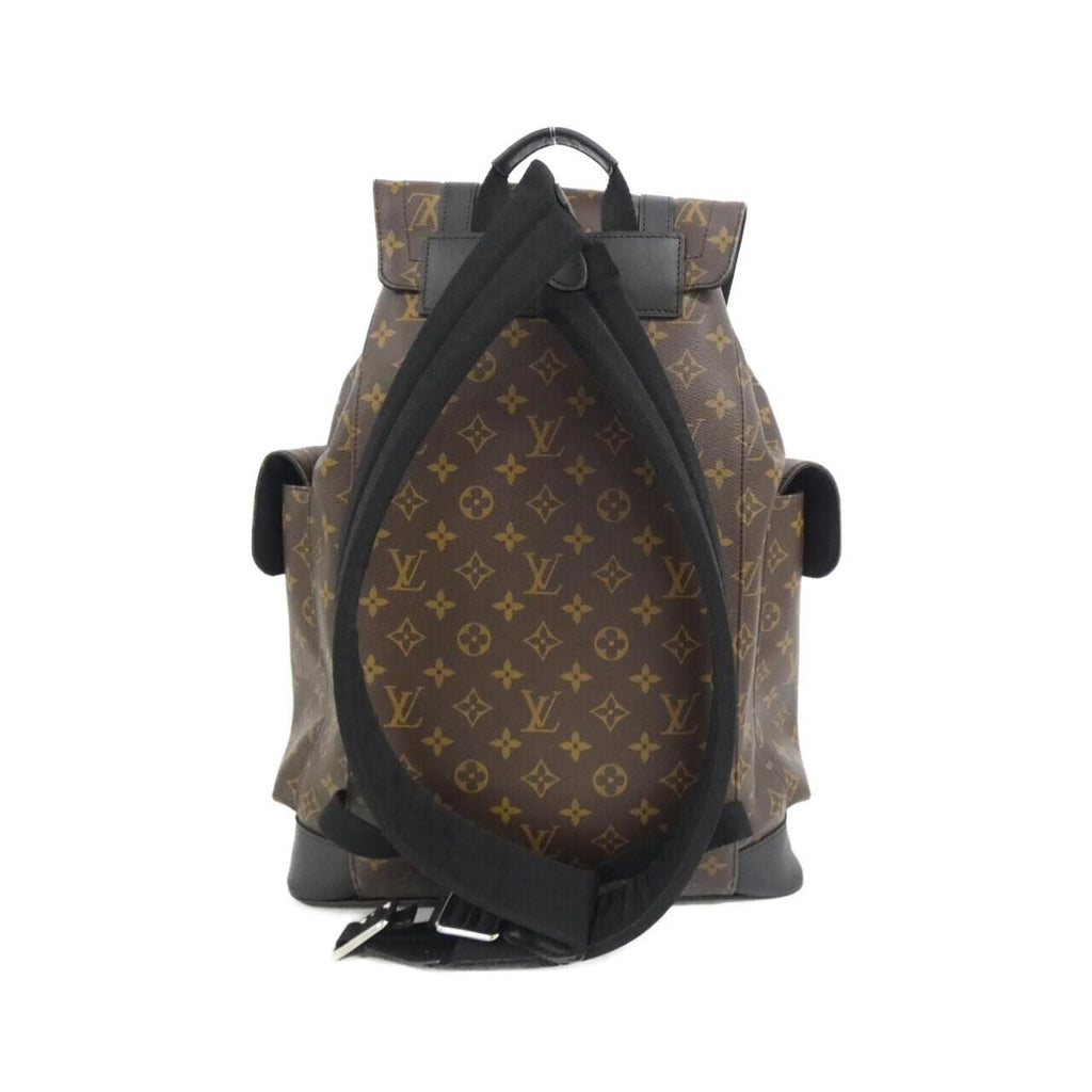 Louis Vuitton Monogram Macassar Christopher MM Backpack — view 2
