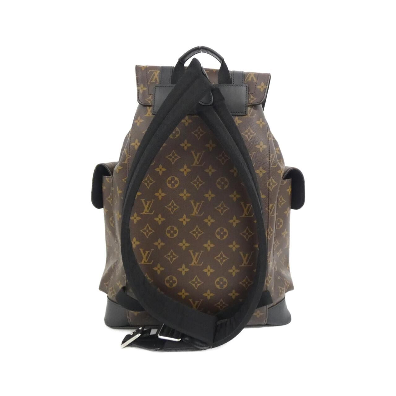 Louis Vuitton Monogram Macassar Christopher MM Backpack — view 2