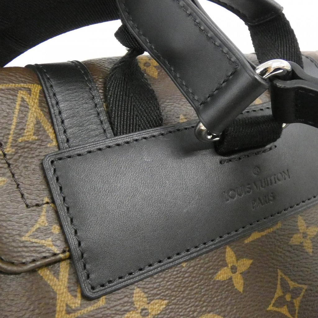 Louis Vuitton Monogram Macassar Christopher MM Backpack — view 5