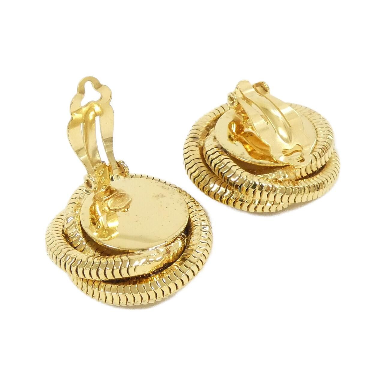 Chanel Vintage Earrings Gold — view 3