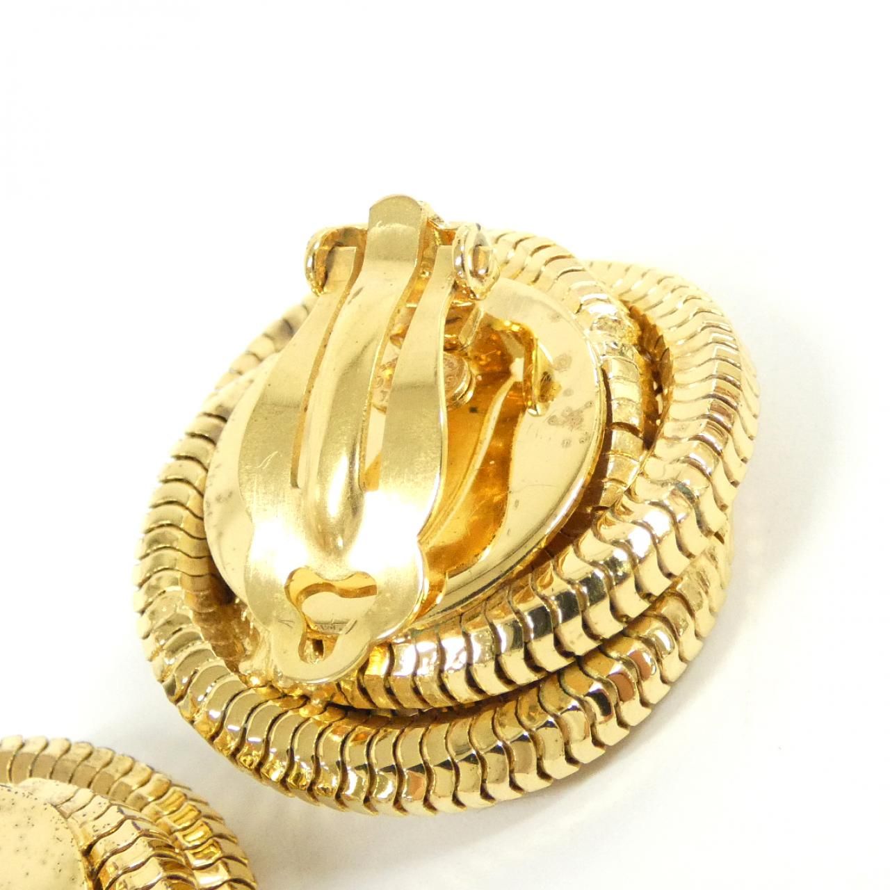 Chanel Vintage Earrings Gold — view 4