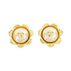 Chanel Vintage Earrings Gold