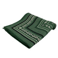 Hermes Shawl Carre Geant 140 Green les Cles Bandana Cashmere Silk Scarf