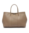 Hermes Handbag Silver Garden Party TPM