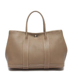Hermes Handbag Silver Garden Party TPM