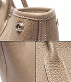 Hermes Handbag Silver Garden Party TPM — view 8