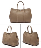 Hermes Handbag Silver Garden Party TPM — view 2