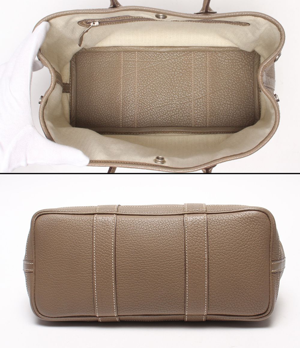 Hermes Handbag Silver Garden Party TPM — view 3
