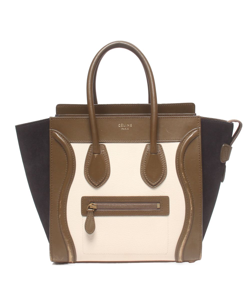 Celine Handbag Luggage Travel Bags Brown