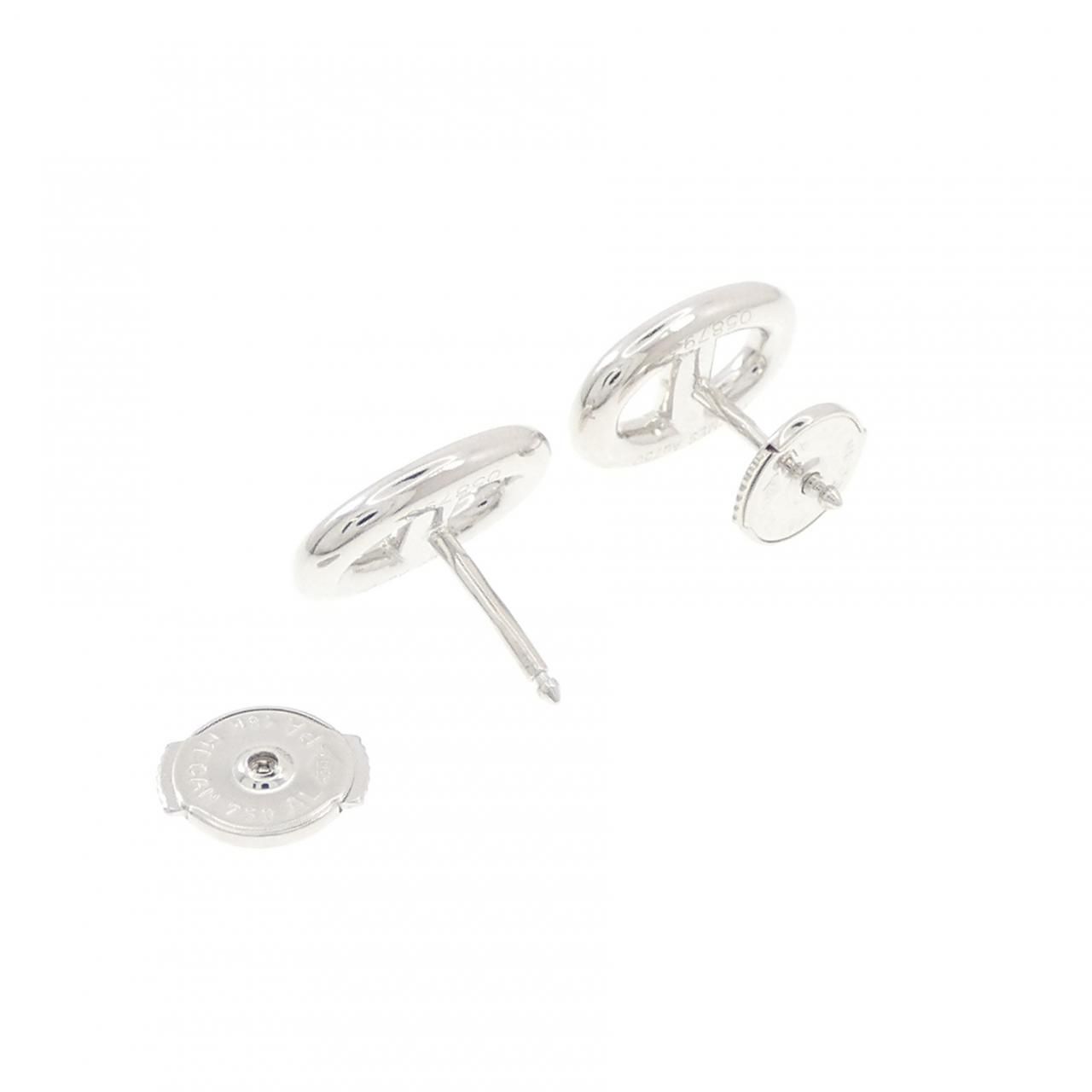 Hermes Earrings White Gold — view 3