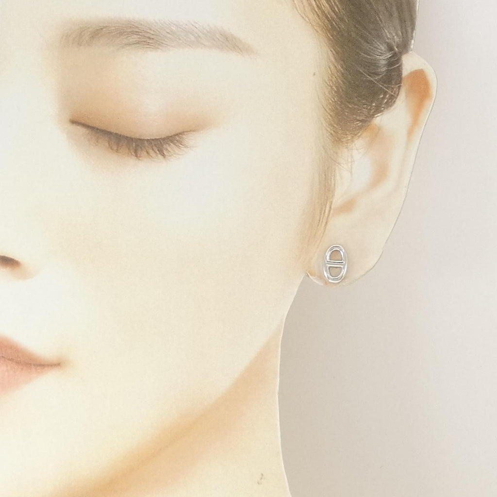 Hermes Earrings White Gold — view 4