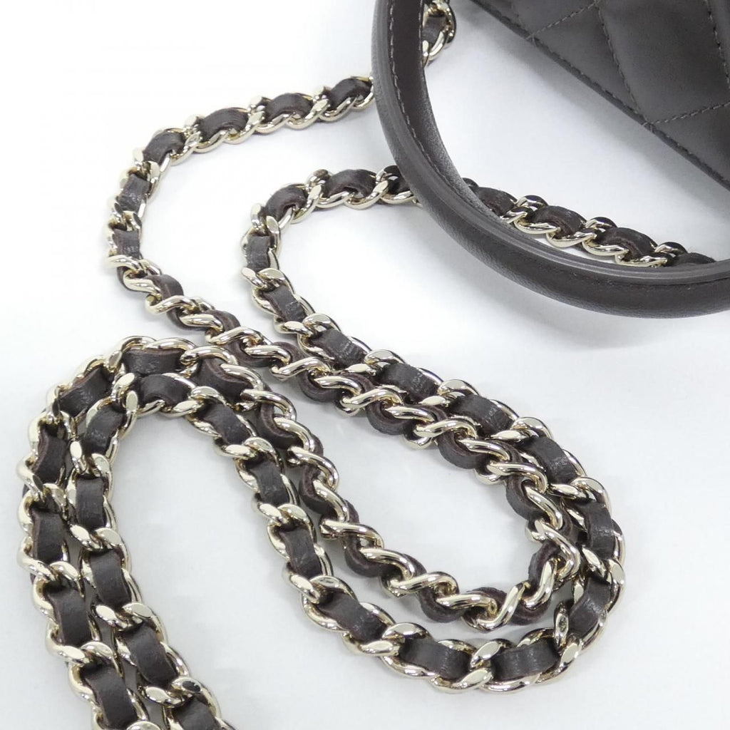 Chanel Bag Handbag Gray — view 4
