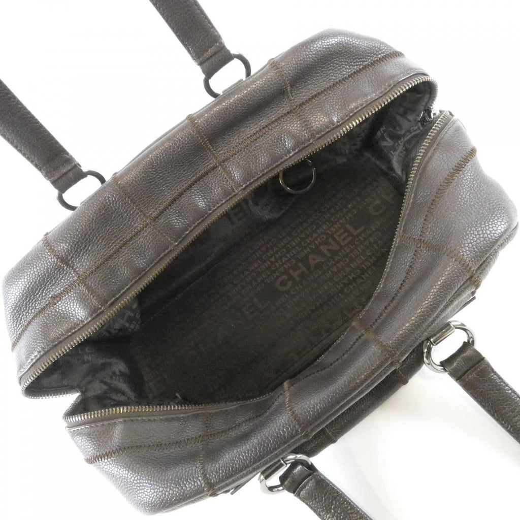 Chanel Shoulder Bag Brown — view 8