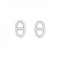 Hermes Farandole Earrings Beige