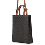 Celine Triomphe Small Vertical Cabas Leather 2-Way Shoulder Bag — view 2