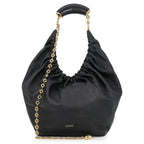 Loewe Shoulder Bag Squeeze Melona Param 2-Way Black