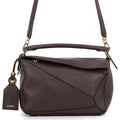 Loewe Puzzle Small Feather Light Napalum 2-Way Shoulder Bag