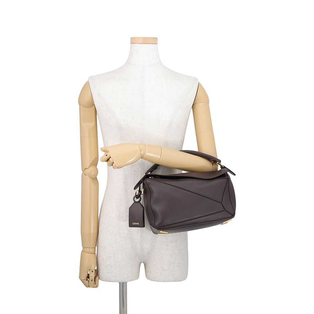 Loewe Puzzle Small Feather Light Napalum 2-Way Shoulder Bag — view 4