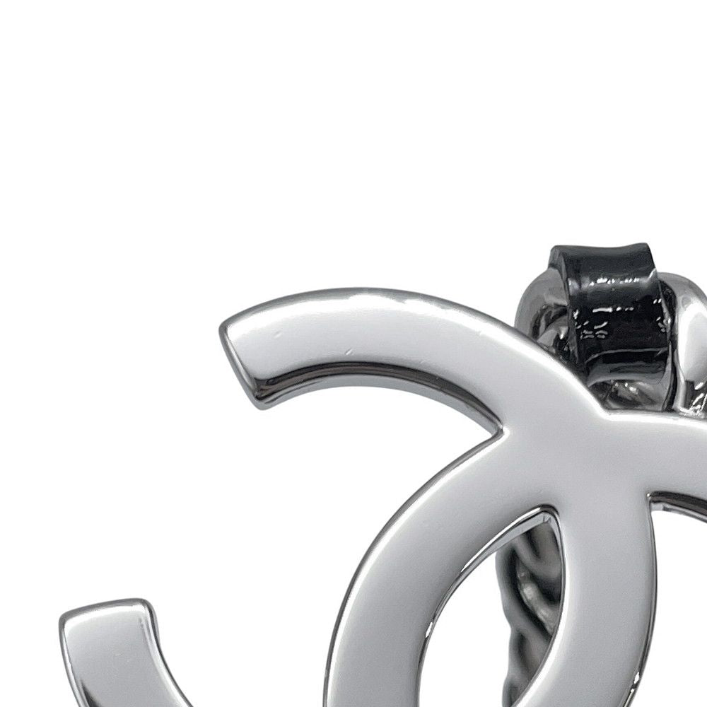 Chanel Necklace CC Logo Chain Long B 25 P Black — view 7