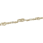 Chanel Necklace CC Logo Heart Choker Metal Rhinestone — view 3