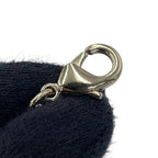 Chanel Necklace CC Logo Heart Choker Metal Rhinestone — view 7