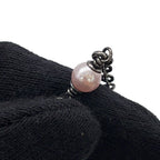Chanel Necklace CC Logo Faux Pearl Rhinestone — view 6