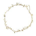 Chanel Necklace I Love CC Logo Rhinestone S Long — view 3