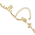 Chanel Necklace I Love CC Logo Rhinestone S Long — view 5
