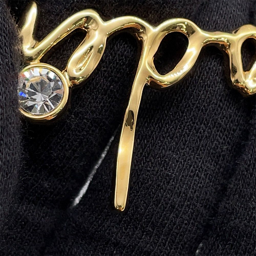 Chanel Necklace I Love CC Logo Rhinestone S Long — view 6