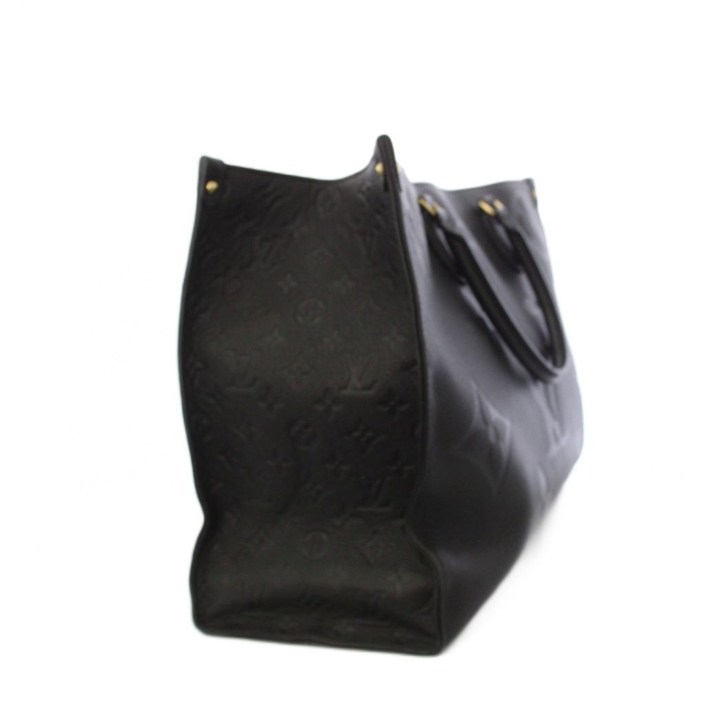 Louis Vuitton Monogram Empreinte On The Go GM Tote Bag Noir KH — view 4