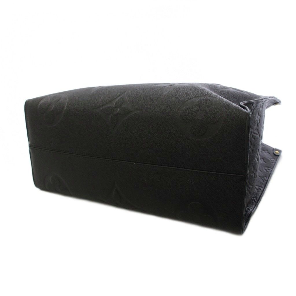 Louis Vuitton Monogram Empreinte On The Go GM Tote Bag Noir KH — view 5