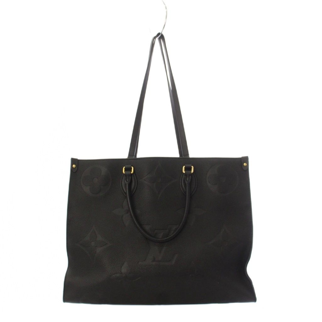 Louis Vuitton Monogram Empreinte On The Go GM Tote Bag Noir KH — view 2