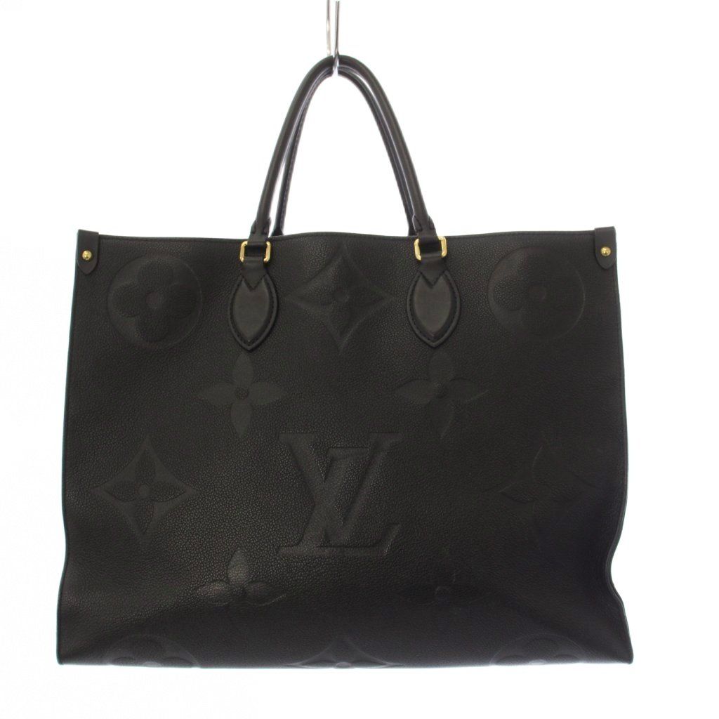Louis Vuitton Monogram Empreinte On The Go GM Tote Bag Noir KH — view 3