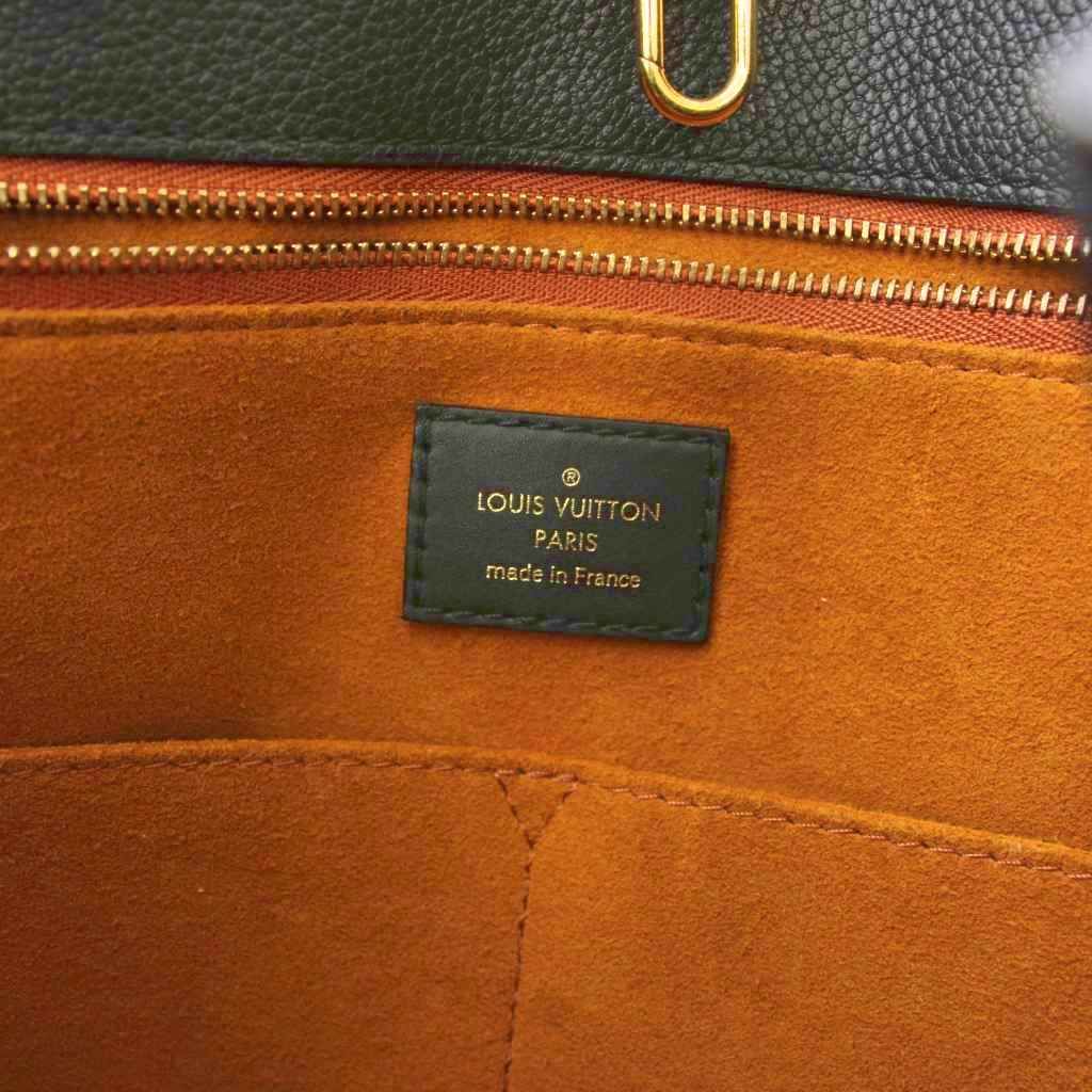 Louis Vuitton Monogram Empreinte On The Go GM Tote Bag Noir KH — view 7