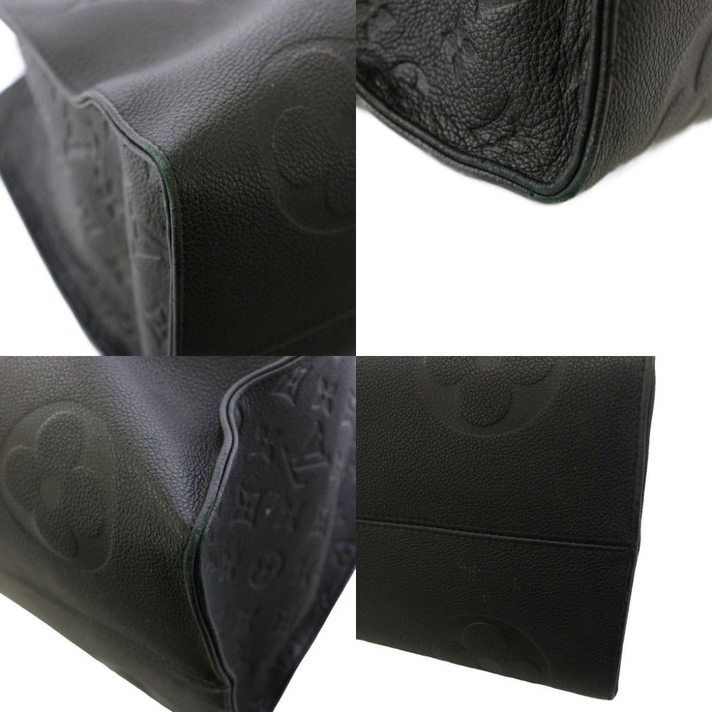 Louis Vuitton Monogram Empreinte On The Go GM Tote Bag Noir KH — view 8