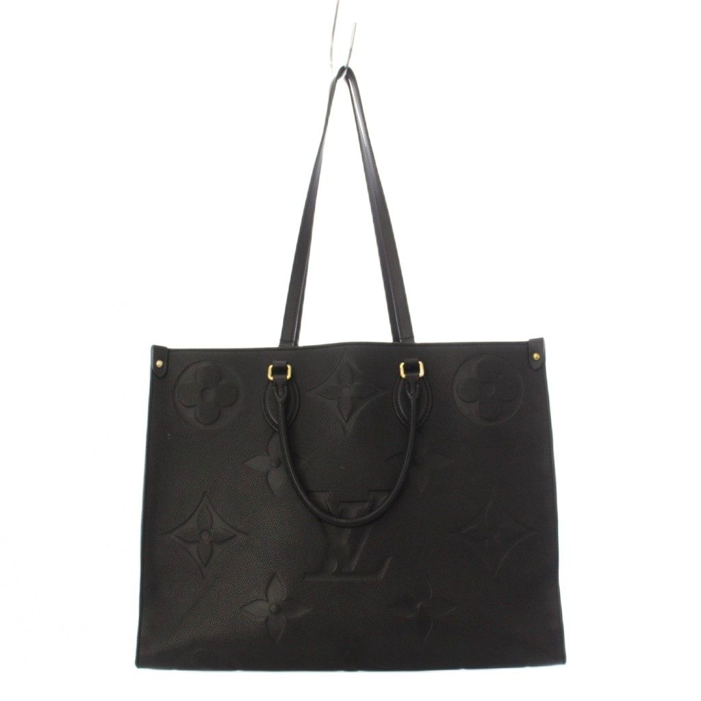 Louis Vuitton Monogram Empreinte On The Go GM Tote Bag Noir KH