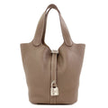 Hermes Picotin Lock PM Etopes Silver Handbag Taurillon
