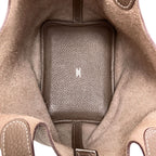 Hermes Picotin Lock PM Etopes Silver Handbag Taurillon — view 5