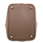 Hermes Picotin Lock PM Etopes Silver Handbag Taurillon — view 4