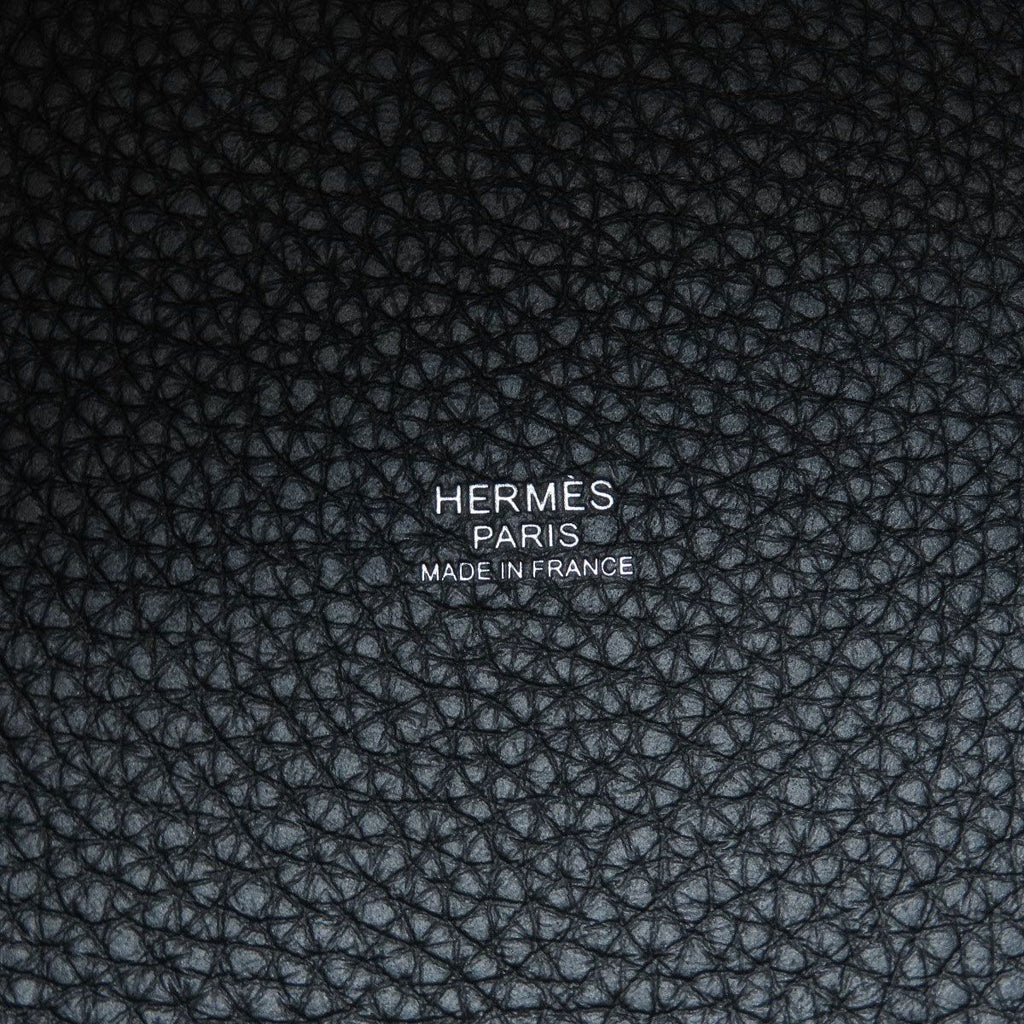 Hermes Picotin Lock PM Silver Handbag Taurillon — view 6